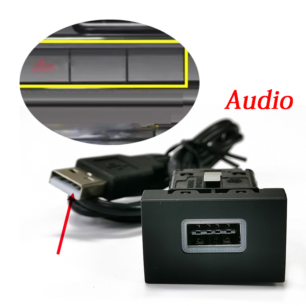 Audio Interface Usb - Adaptador de Entrada USB para Carro