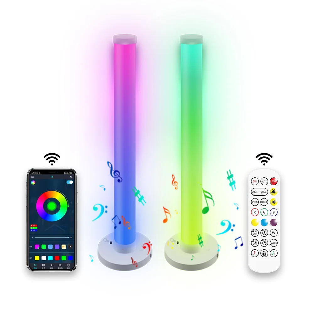 Audio Music Recognition - Luminária de Mesa Inteligente com Barra