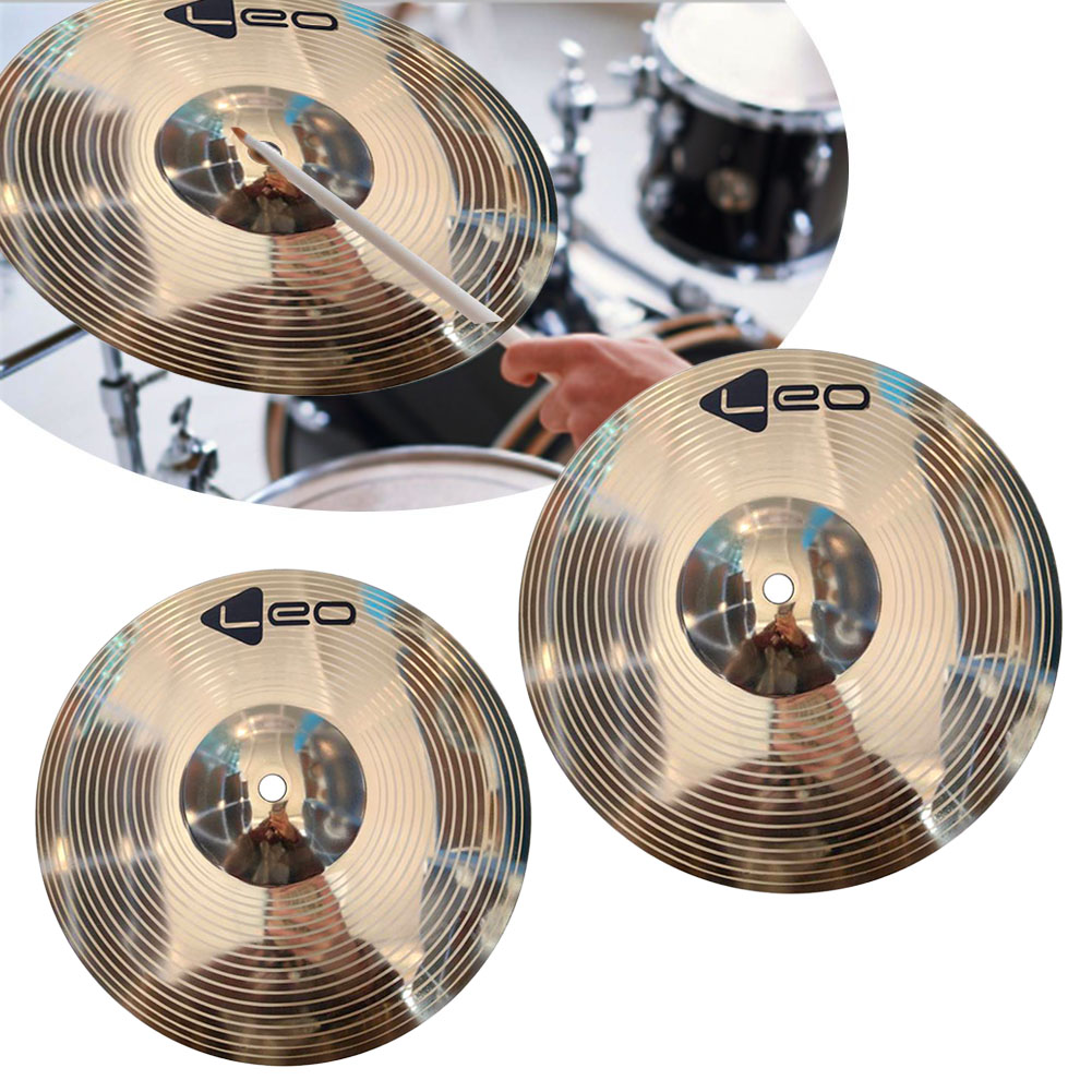 Cymbal Hi Hat - 8/10 Polegada tambor pratos de bronze