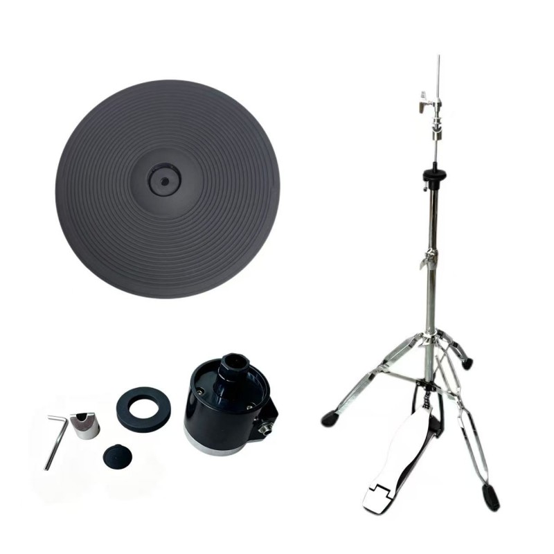 Cymbal Hi Hat - Conjunto de Pratos Hi-hat de 12