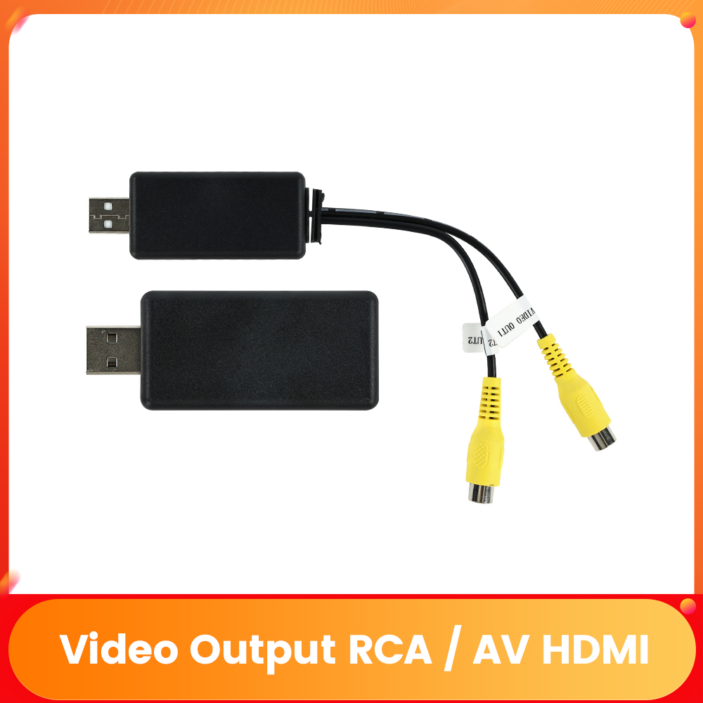 Audio Interface Usb - Usb para cvbs rca caixa adaptador