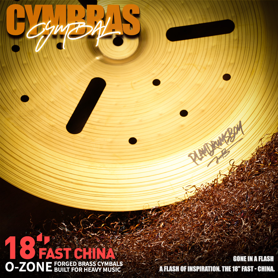 Cymbal Hi Hat - PD Mc100 Conjunto de Pratos de