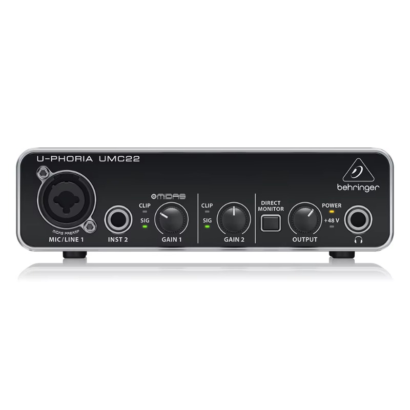Placa de Som Behringer UMC22,  - Audio Interface Usb avaliação e preço