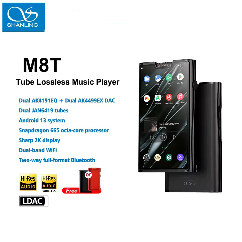 SHANLING M8T Flagship Tube And - Mp3 Audio Music Youtube avaliação e preço