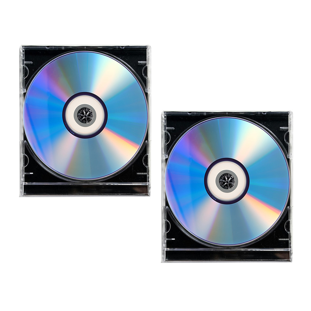2 conjuntos de discos em branc - Audio Music File avaliação e preço