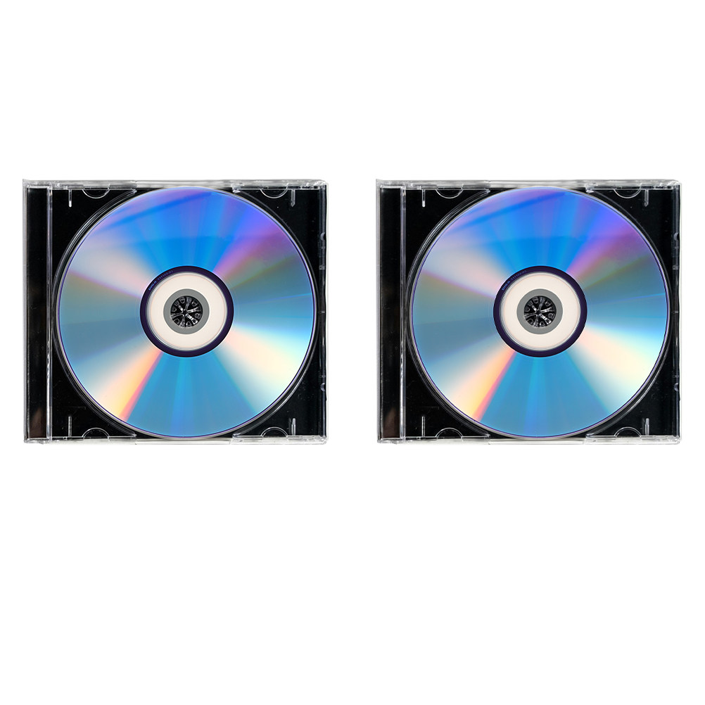 2 conjuntos de discos em branc - Audio Music File avaliação e preço