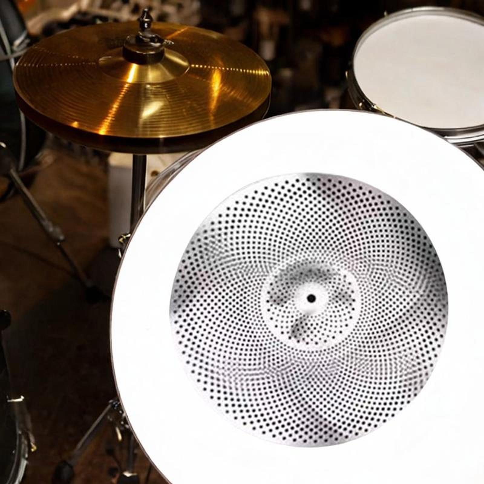 Címbalos de Prática Silencioso - Cymbal Hi Hat avaliação e preço