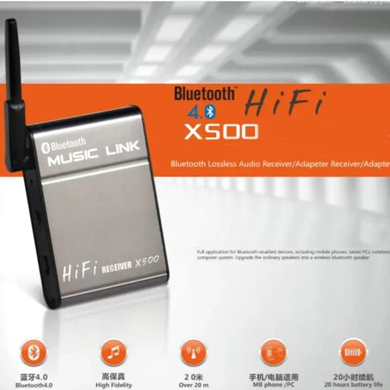X500 bluetooth 4.0 receptor de - Audio Music Link avaliação e preço