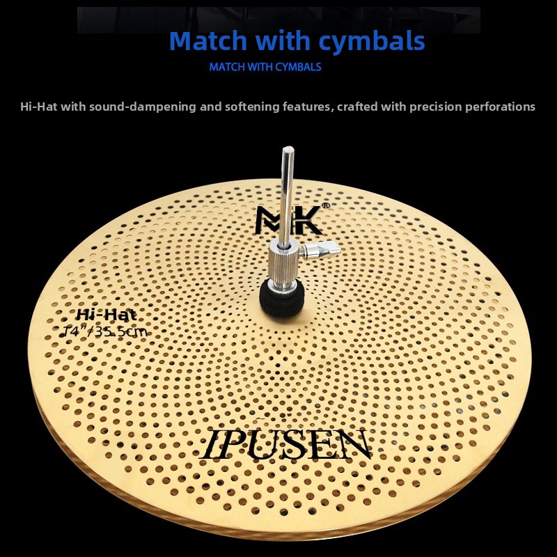 Conjunto de pratos de tambor d - Cymbal Hi Hat avaliação e preço