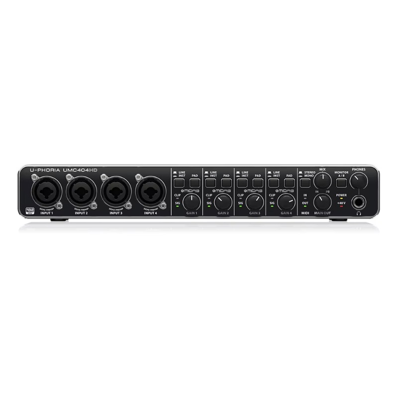 Placa de Som Behringer UMC404H - Audio Interface Usb avaliação e preço