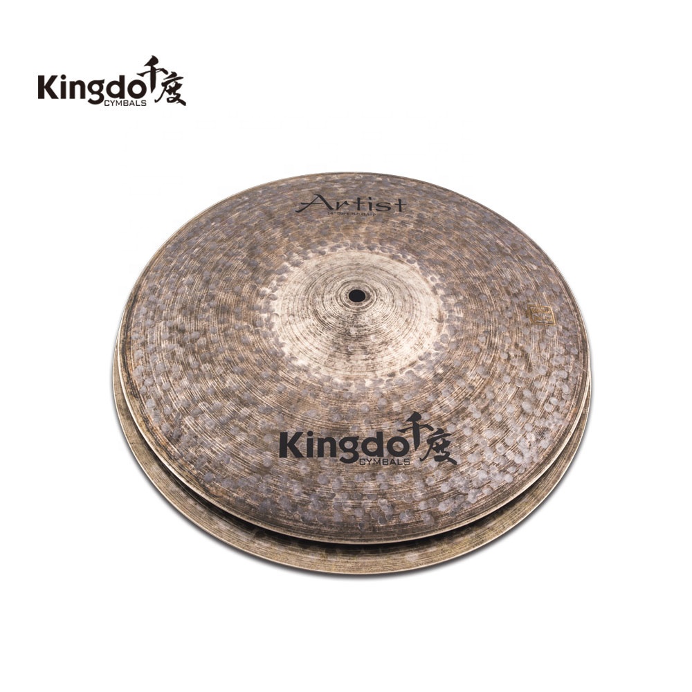 Kingdo 13'' Dark Hi Hat Cymbal - Cymbal Hi Hat avaliação e preço