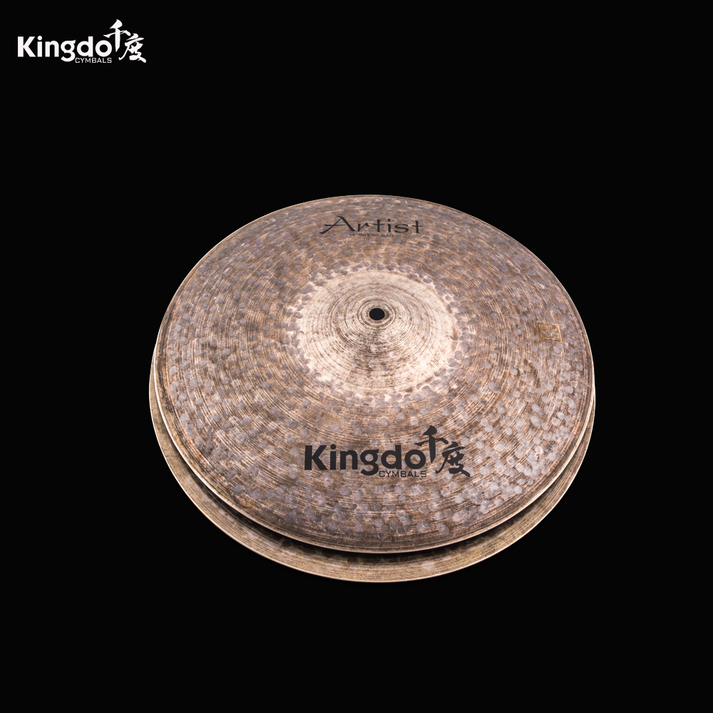 Kingdo 13'' Dark Hi Hat Cymbal - Cymbal Hi Hat avaliação e preço