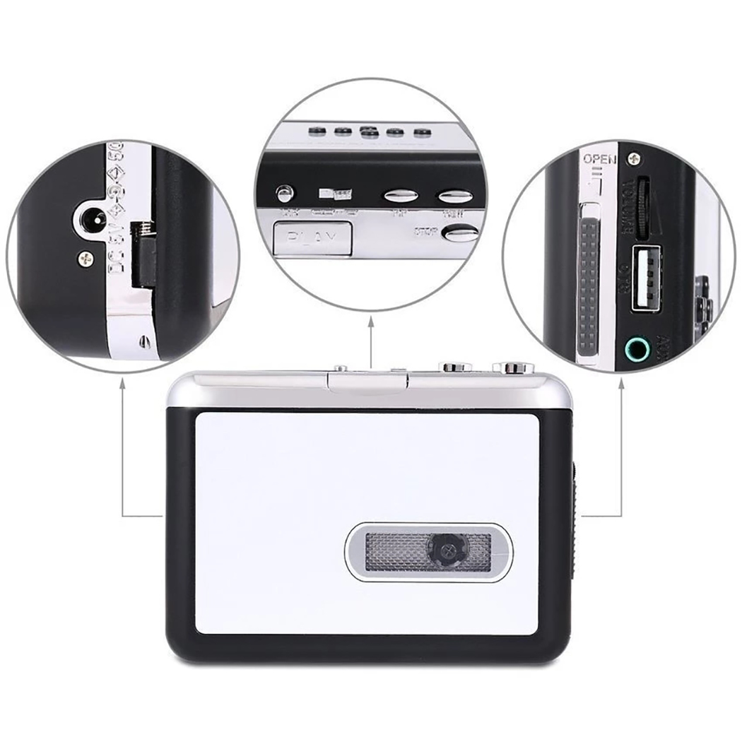Ezcap 231 USB Cassete Tape Lei - Audio Music File avaliação e preço